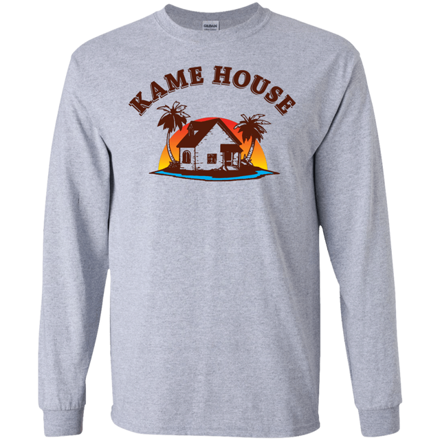 T-Shirts Sport Grey / S Kame House Men's Long Sleeve T-Shirt