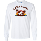 T-Shirts White / S Kame House Men's Long Sleeve T-Shirt