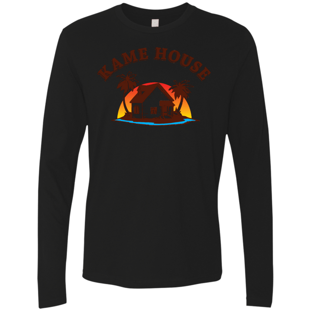 T-Shirts Black / S Kame House Men's Premium Long Sleeve