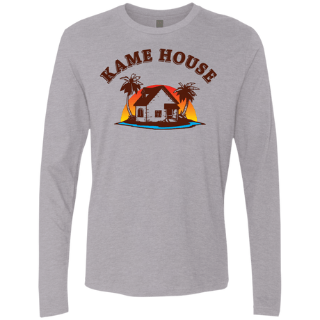 T-Shirts Heather Grey / S Kame House Men's Premium Long Sleeve