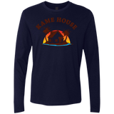 T-Shirts Midnight Navy / S Kame House Men's Premium Long Sleeve