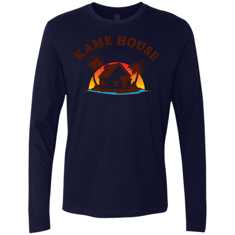 T-Shirts Midnight Navy / S Kame House Men's Premium Long Sleeve