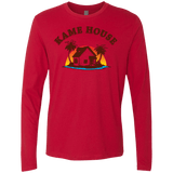 T-Shirts Red / S Kame House Men's Premium Long Sleeve