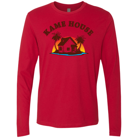 T-Shirts Red / S Kame House Men's Premium Long Sleeve