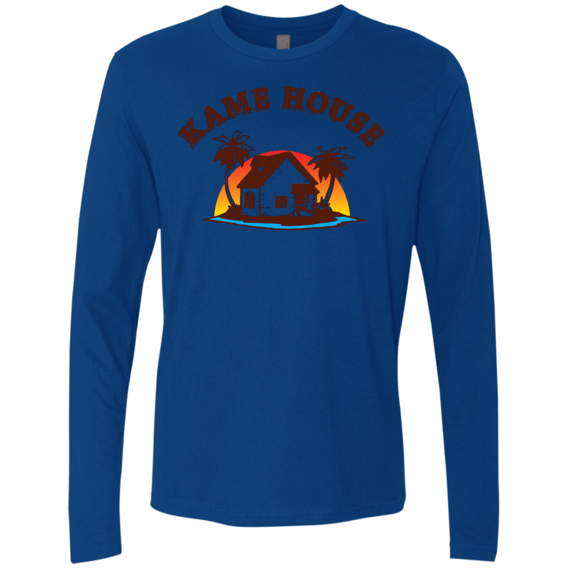 T-Shirts Royal / S Kame House Men's Premium Long Sleeve