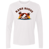 T-Shirts White / S Kame House Men's Premium Long Sleeve