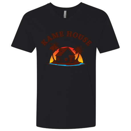 T-Shirts Black / X-Small Kame House Men's Premium V-Neck