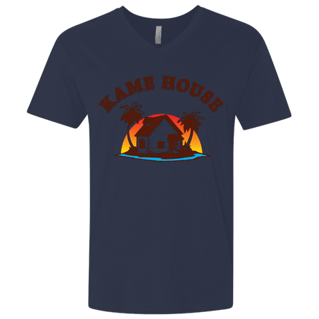 T-Shirts Midnight Navy / X-Small Kame House Men's Premium V-Neck