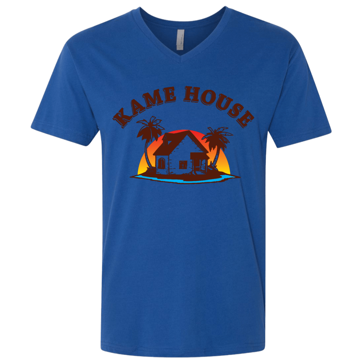 T-Shirts Royal / X-Small Kame House Men's Premium V-Neck