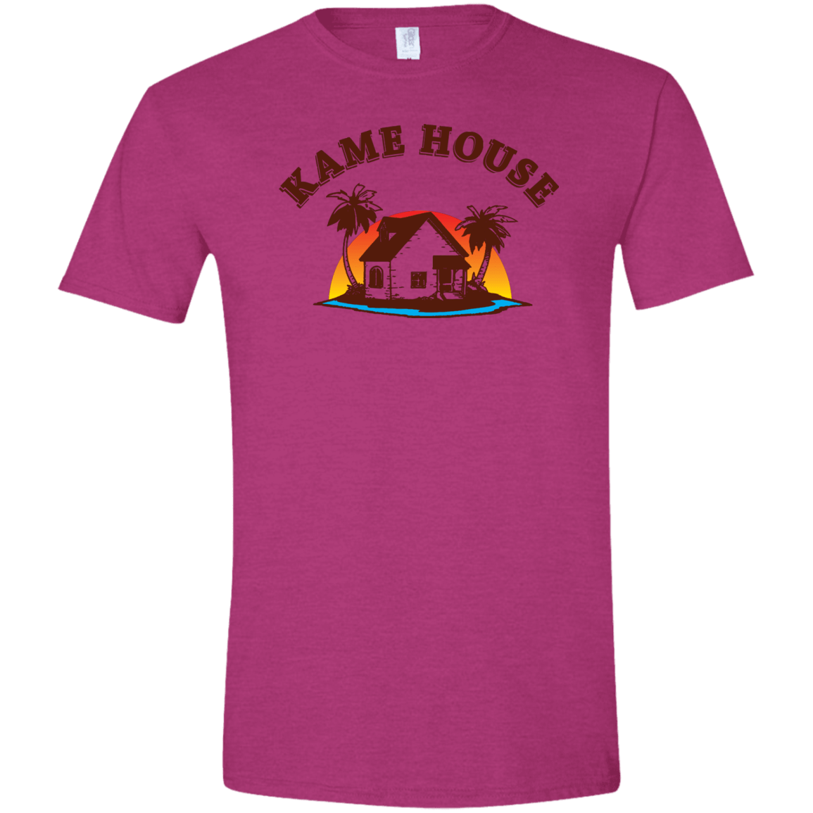 T-Shirts Antique Heliconia / S Kame House Men's Semi-Fitted Softstyle