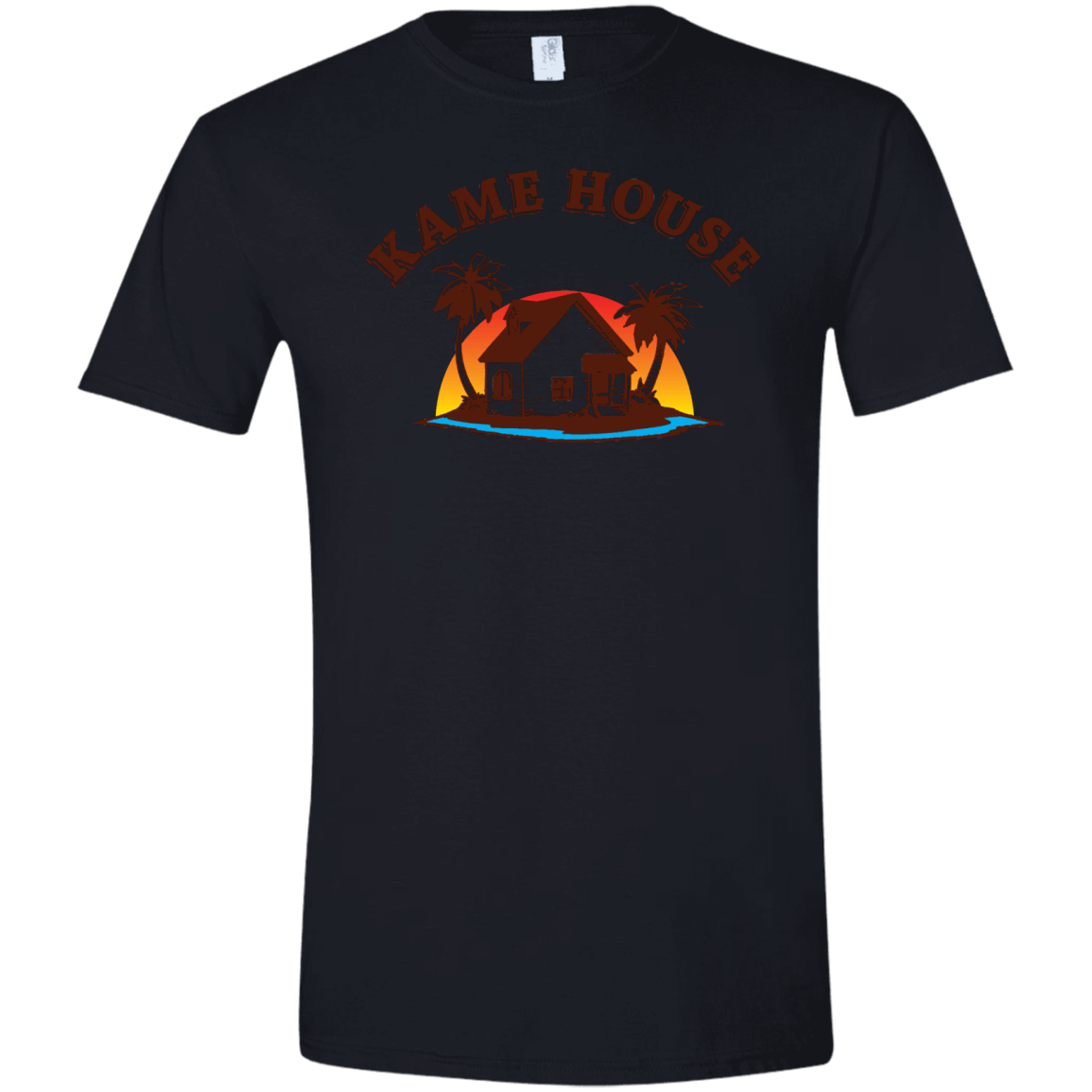 T-Shirts Black / X-Small Kame House Men's Semi-Fitted Softstyle
