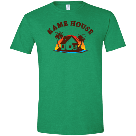 T-Shirts Heather Irish Green / S Kame House Men's Semi-Fitted Softstyle