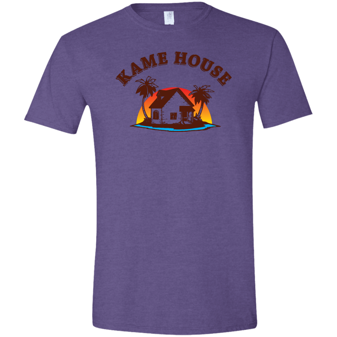 T-Shirts Heather Purple / S Kame House Men's Semi-Fitted Softstyle