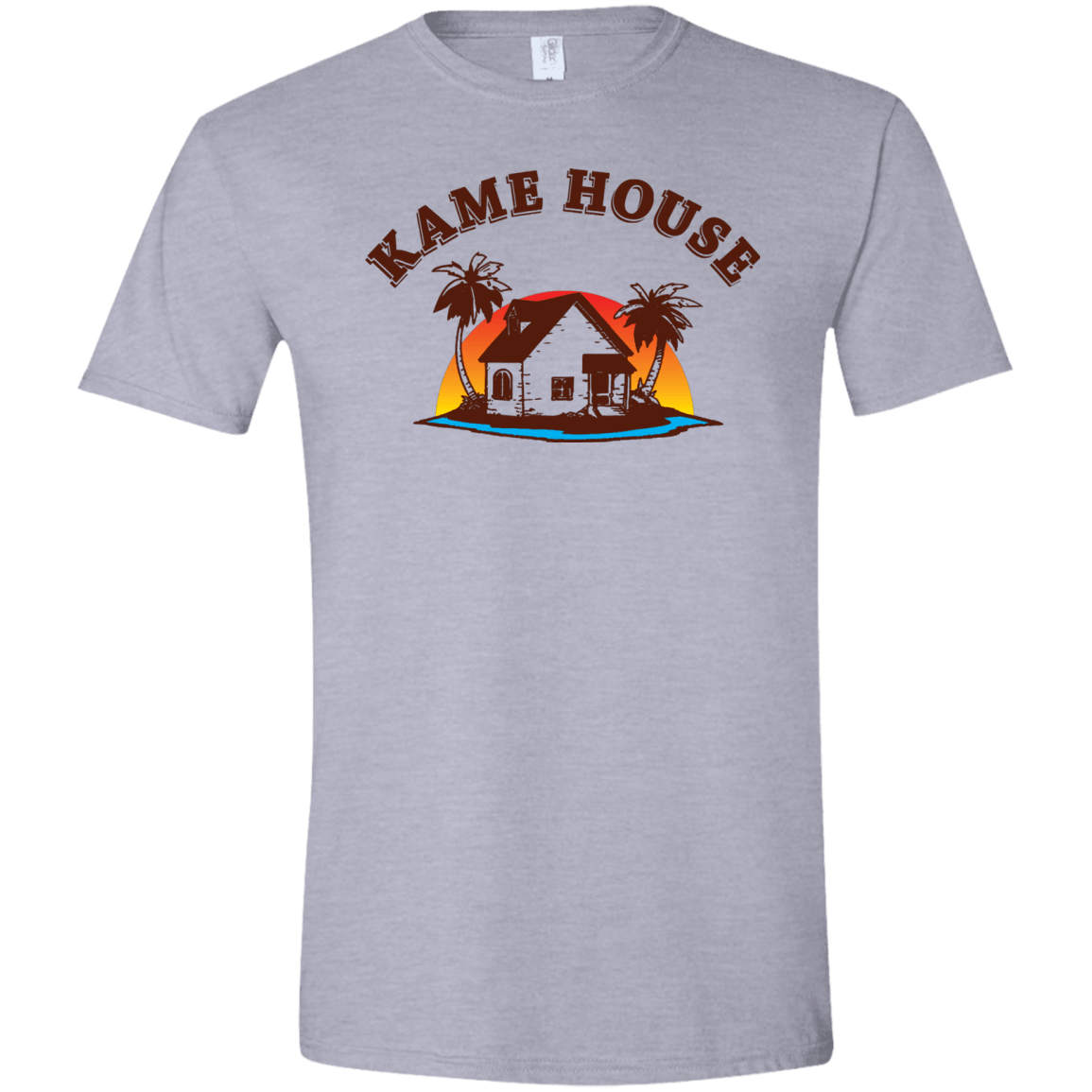 T-Shirts Sport Grey / X-Small Kame House Men's Semi-Fitted Softstyle