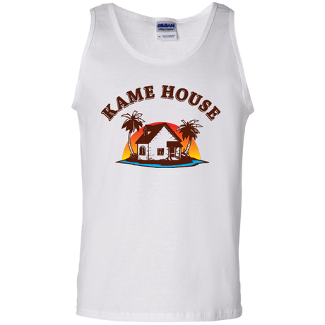 T-Shirts White / S Kame House Men's Tank Top
