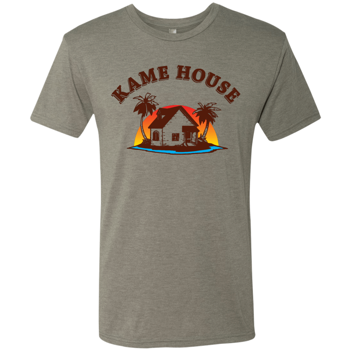 T-Shirts Venetian Grey / S Kame House Men's Triblend T-Shirt
