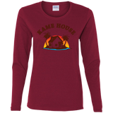 T-Shirts Cardinal / S Kame House Women's Long Sleeve T-Shirt