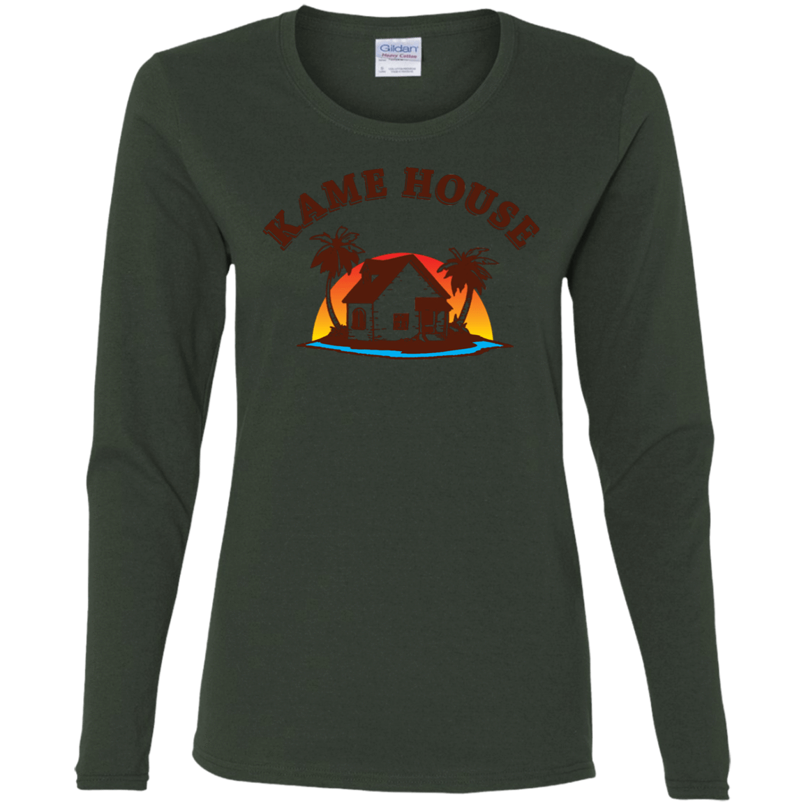 T-Shirts Forest / S Kame House Women's Long Sleeve T-Shirt