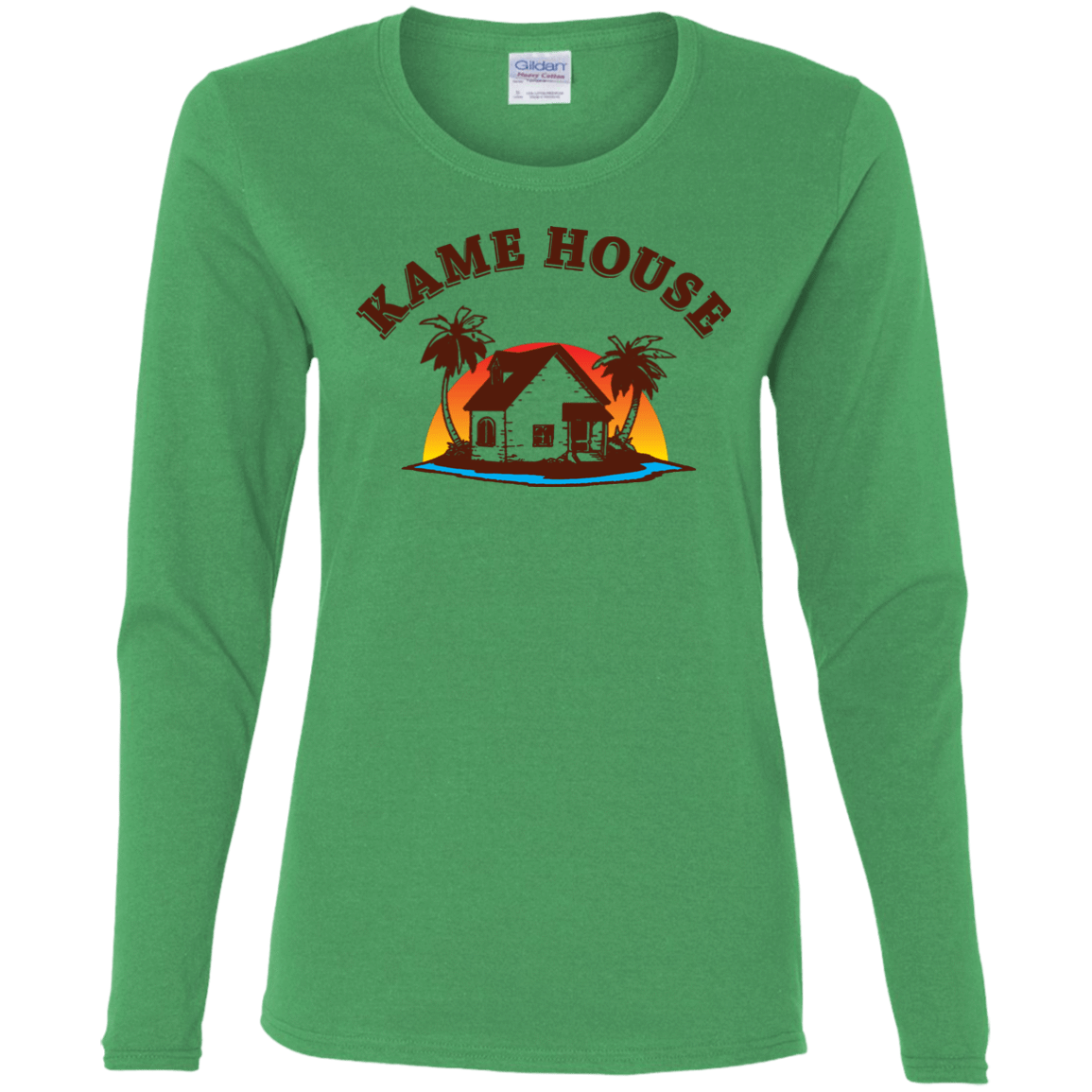 T-Shirts Irish Green / S Kame House Women's Long Sleeve T-Shirt