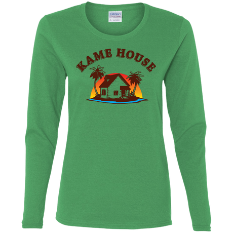 T-Shirts Irish Green / S Kame House Women's Long Sleeve T-Shirt