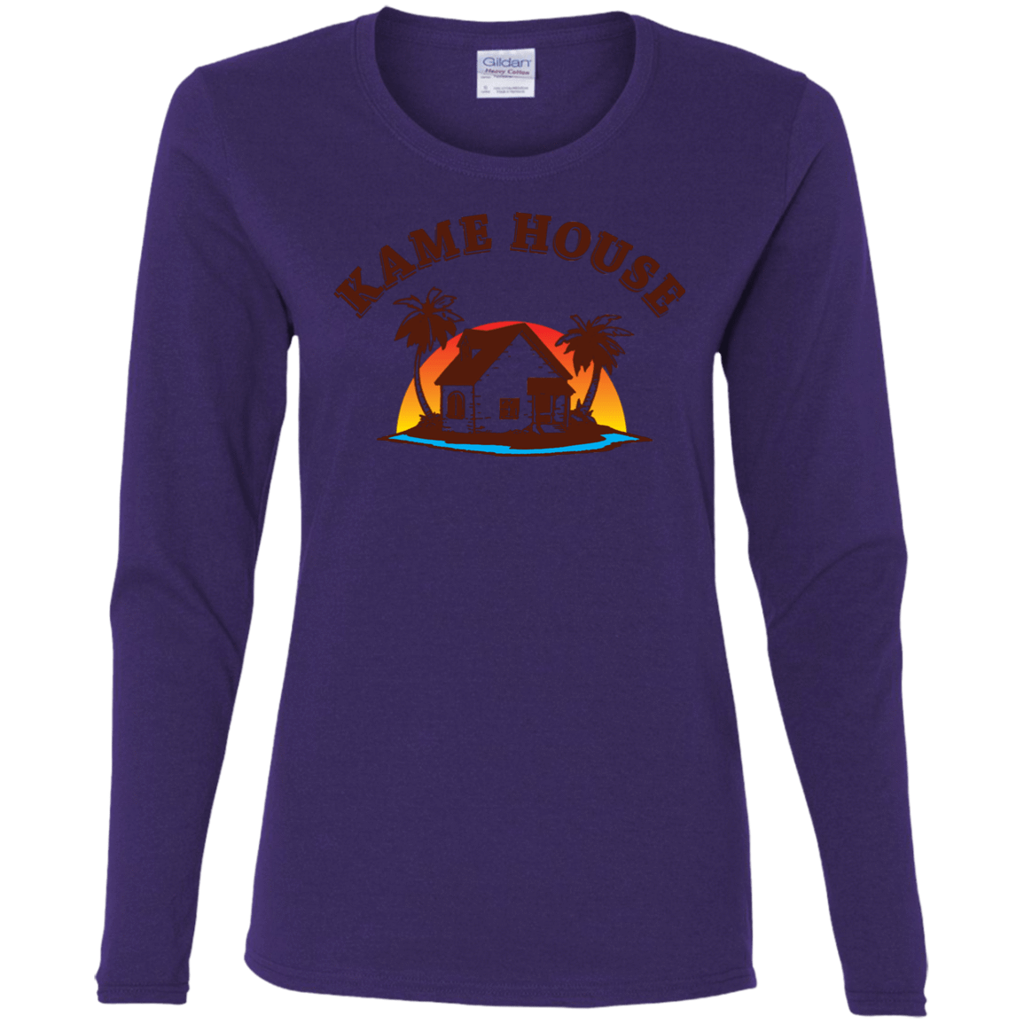 T-Shirts Purple / S Kame House Women's Long Sleeve T-Shirt