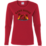 T-Shirts Red / S Kame House Women's Long Sleeve T-Shirt