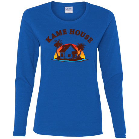 T-Shirts Royal / S Kame House Women's Long Sleeve T-Shirt