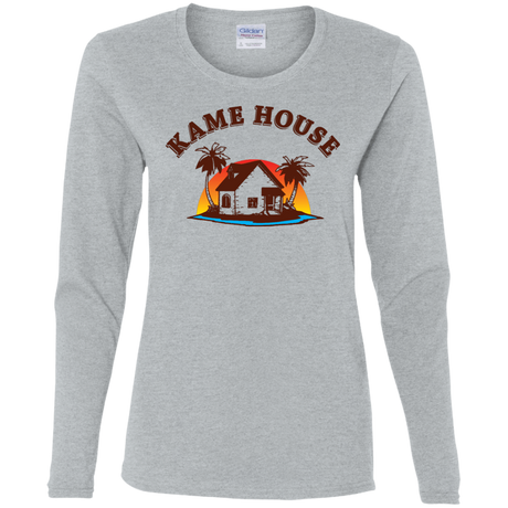 T-Shirts Sport Grey / S Kame House Women's Long Sleeve T-Shirt