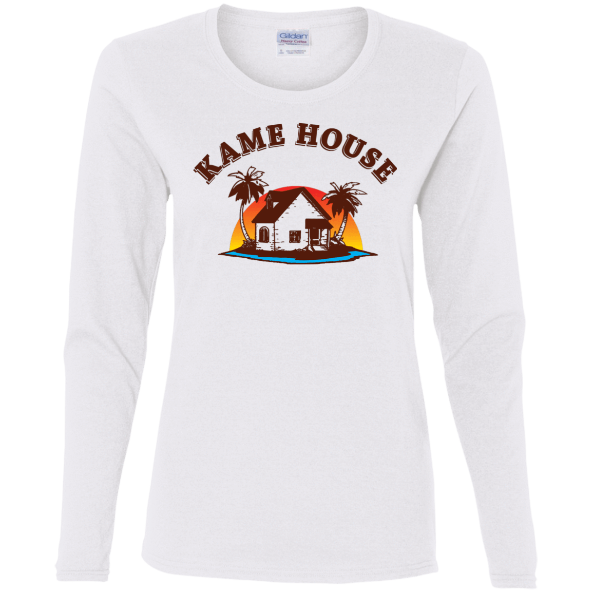 T-Shirts White / S Kame House Women's Long Sleeve T-Shirt