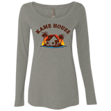 T-Shirts Venetian Grey / S Kame House Women's Triblend Long Sleeve Shirt