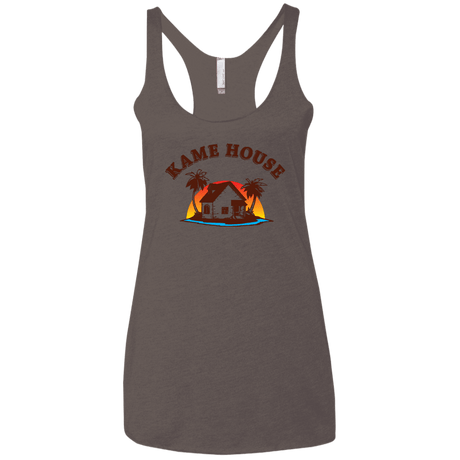 T-Shirts Macchiato / X-Small Kame House Women's Triblend Racerback Tank