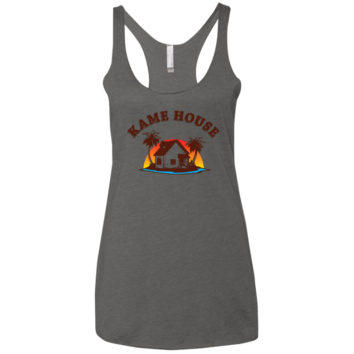 T-Shirts Premium Heather / X-Small Kame House Women's Triblend Racerback Tank