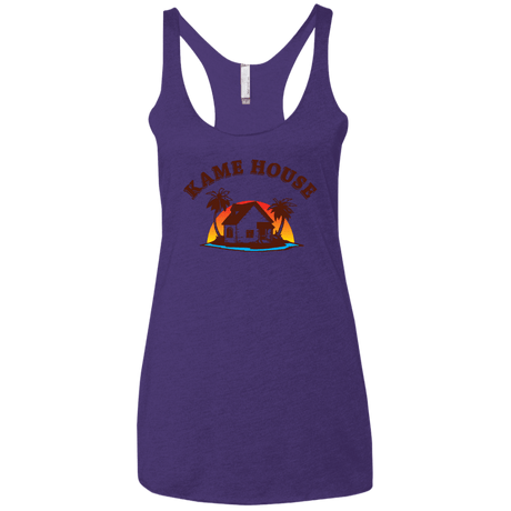 T-Shirts Purple Rush / X-Small Kame House Women's Triblend Racerback Tank