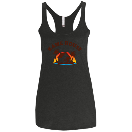 T-Shirts Vintage Black / X-Small Kame House Women's Triblend Racerback Tank