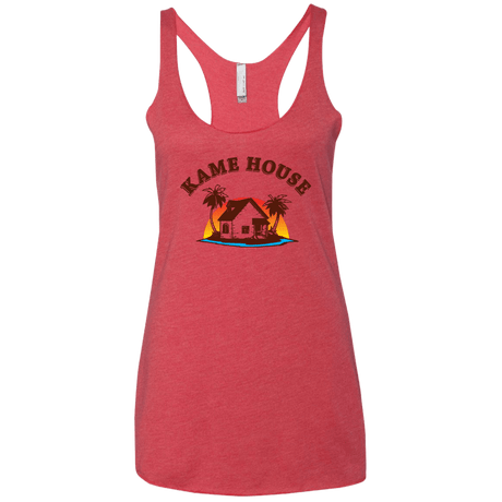 T-Shirts Vintage Red / X-Small Kame House Women's Triblend Racerback Tank