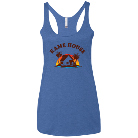 T-Shirts Vintage Royal / X-Small Kame House Women's Triblend Racerback Tank