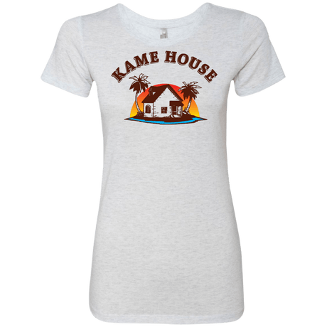 T-Shirts Heather White / S Kame House Women's Triblend T-Shirt