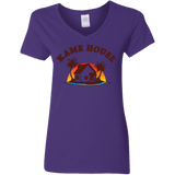 T-Shirts Purple / S Kame House Women's V-Neck T-Shirt