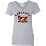 T-Shirts Sport Grey / S Kame House Women's V-Neck T-Shirt