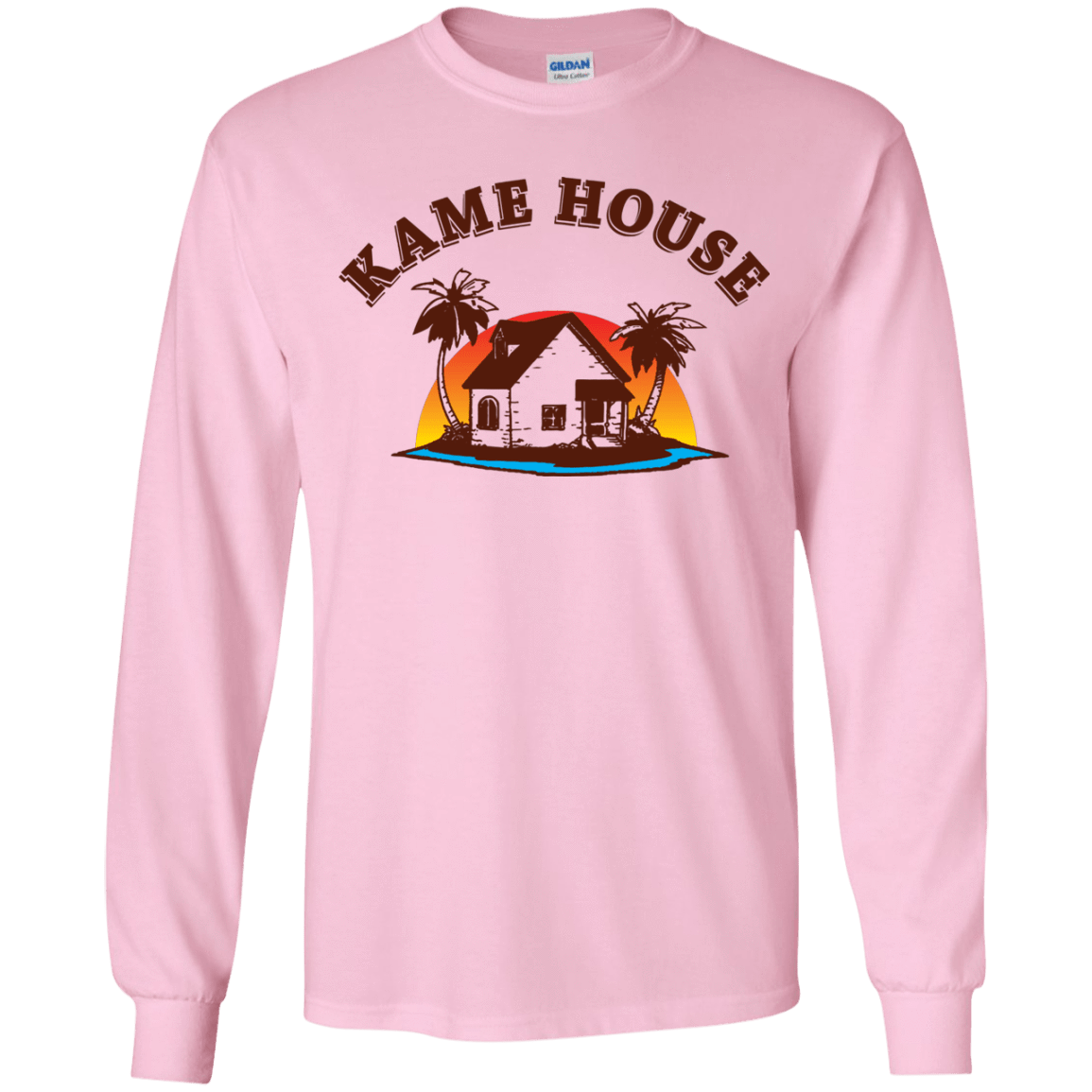 T-Shirts Light Pink / YS Kame House Youth Long Sleeve T-Shirt