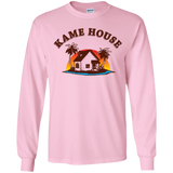 T-Shirts Light Pink / YS Kame House Youth Long Sleeve T-Shirt