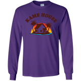 T-Shirts Purple / YS Kame House Youth Long Sleeve T-Shirt