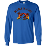 T-Shirts Royal / YS Kame House Youth Long Sleeve T-Shirt