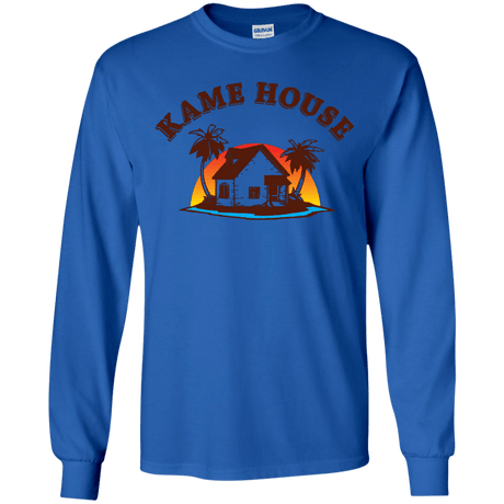 T-Shirts Royal / YS Kame House Youth Long Sleeve T-Shirt
