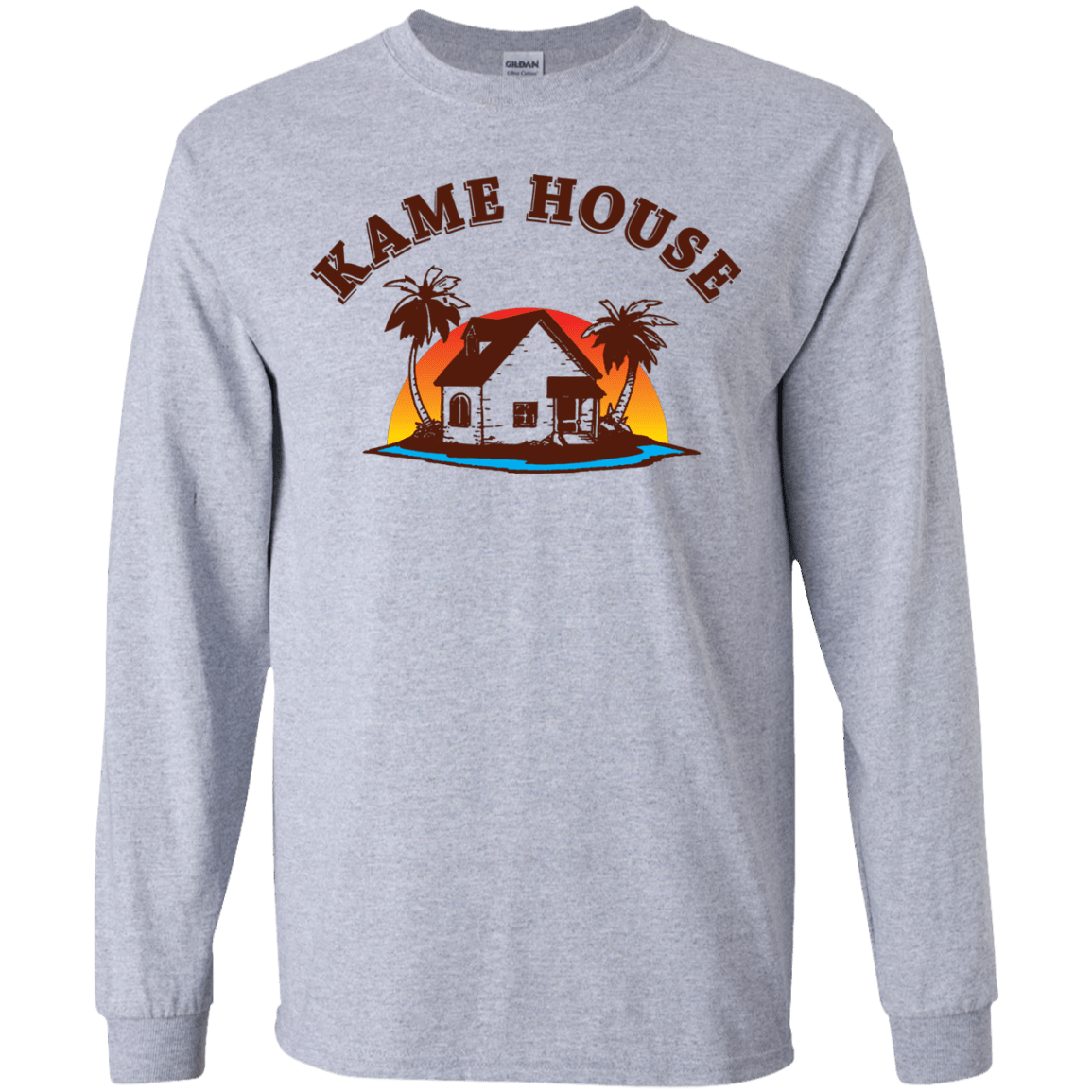 T-Shirts Sport Grey / YS Kame House Youth Long Sleeve T-Shirt