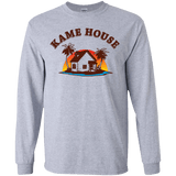T-Shirts Sport Grey / YS Kame House Youth Long Sleeve T-Shirt