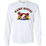 T-Shirts White / YS Kame House Youth Long Sleeve T-Shirt