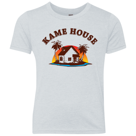 T-Shirts Heather White / YXS Kame House Youth Triblend T-Shirt