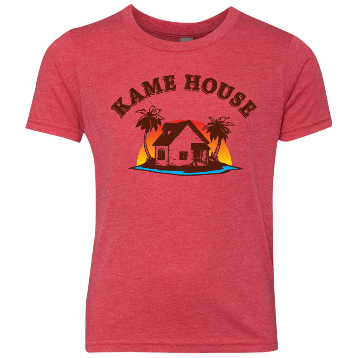 T-Shirts Vintage Red / YXS Kame House Youth Triblend T-Shirt
