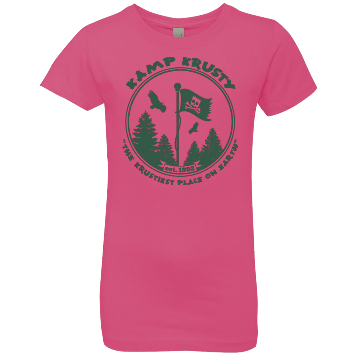 T-Shirts Hot Pink / YXS Kamp Krusty Girls Premium T-Shirt